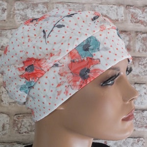 summer Jersey Hat Headwear for Cancer, Chemo, Hair Loss, Leukemia
