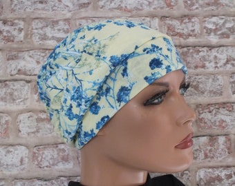 Gorro holgado de jersey de verano, totalmente forrado para caída de cabello, quimioterapia, cáncer, leucemia (Itzayana)