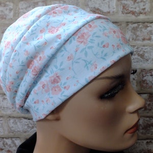 summer Jersey Hat Headwear for Cancer, Chemo, Hair Loss, Leukaemia (Alexandra)