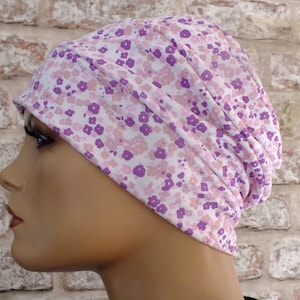summer Jersey Hat Headwear for Cancer, Chemo, Hair Loss, Leukaemia (Blake)