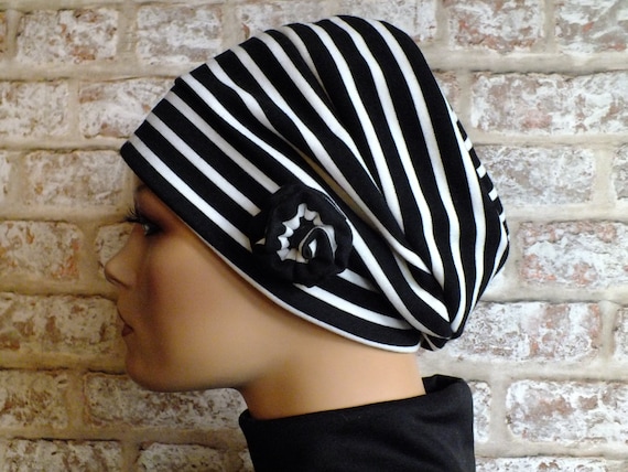 Reversible 2 in 1 Leukemia Hair Loss Chemo Jersey Hat Head wear for Cancer