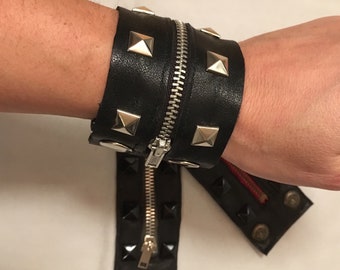 Leather Wrist Cuffs/Bracelets