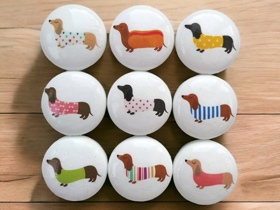 Metal Dachshund Dresser Pull Knob Drawer Cabinet Hardware Weiner Dog Home Decor Metal Dachshund Dresser Pull Knob Drawer Cabinet Hardware Weiner Dog Home Decor