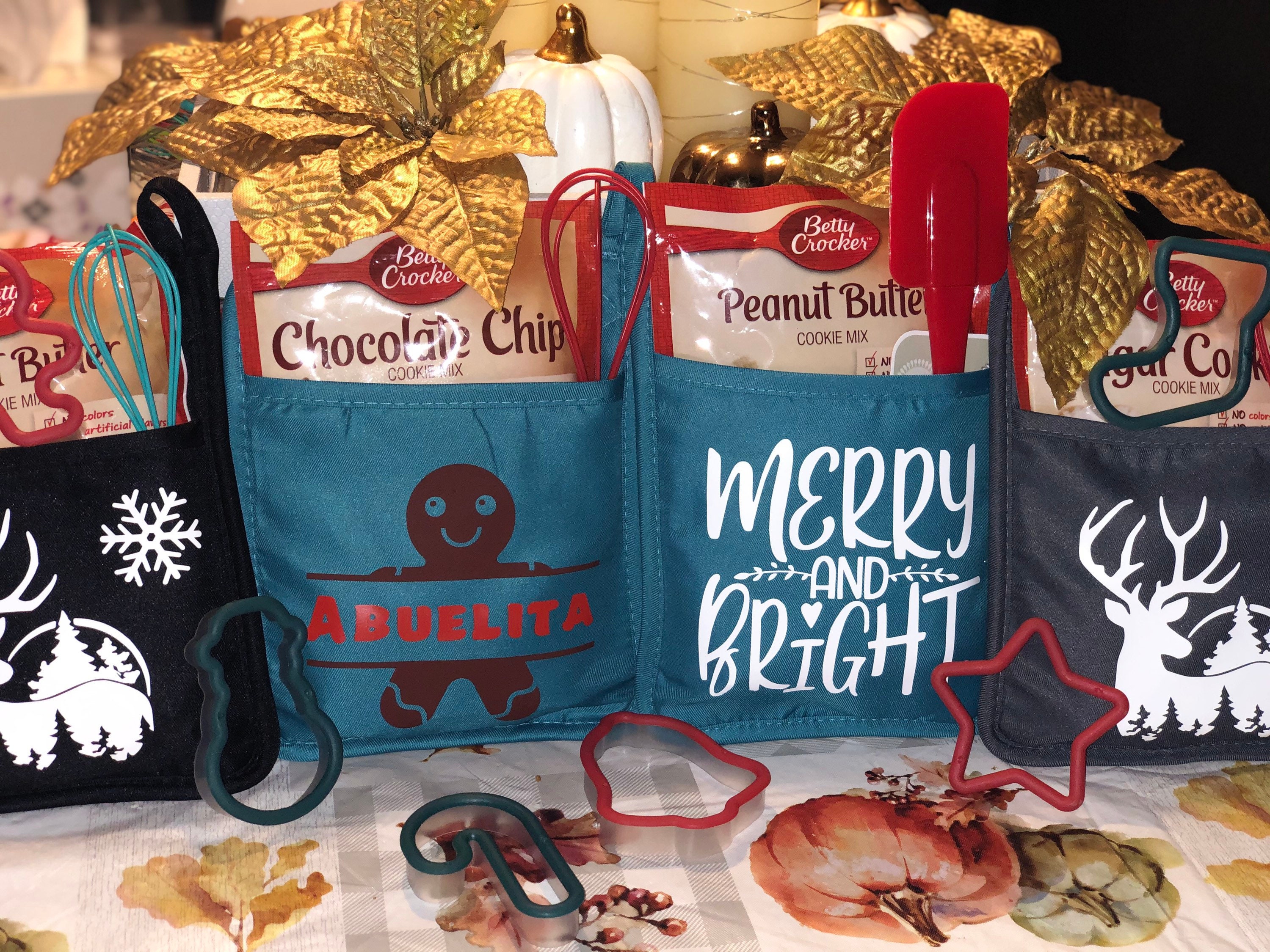 Customized Pot Holders Cookie mix gift set Etsy