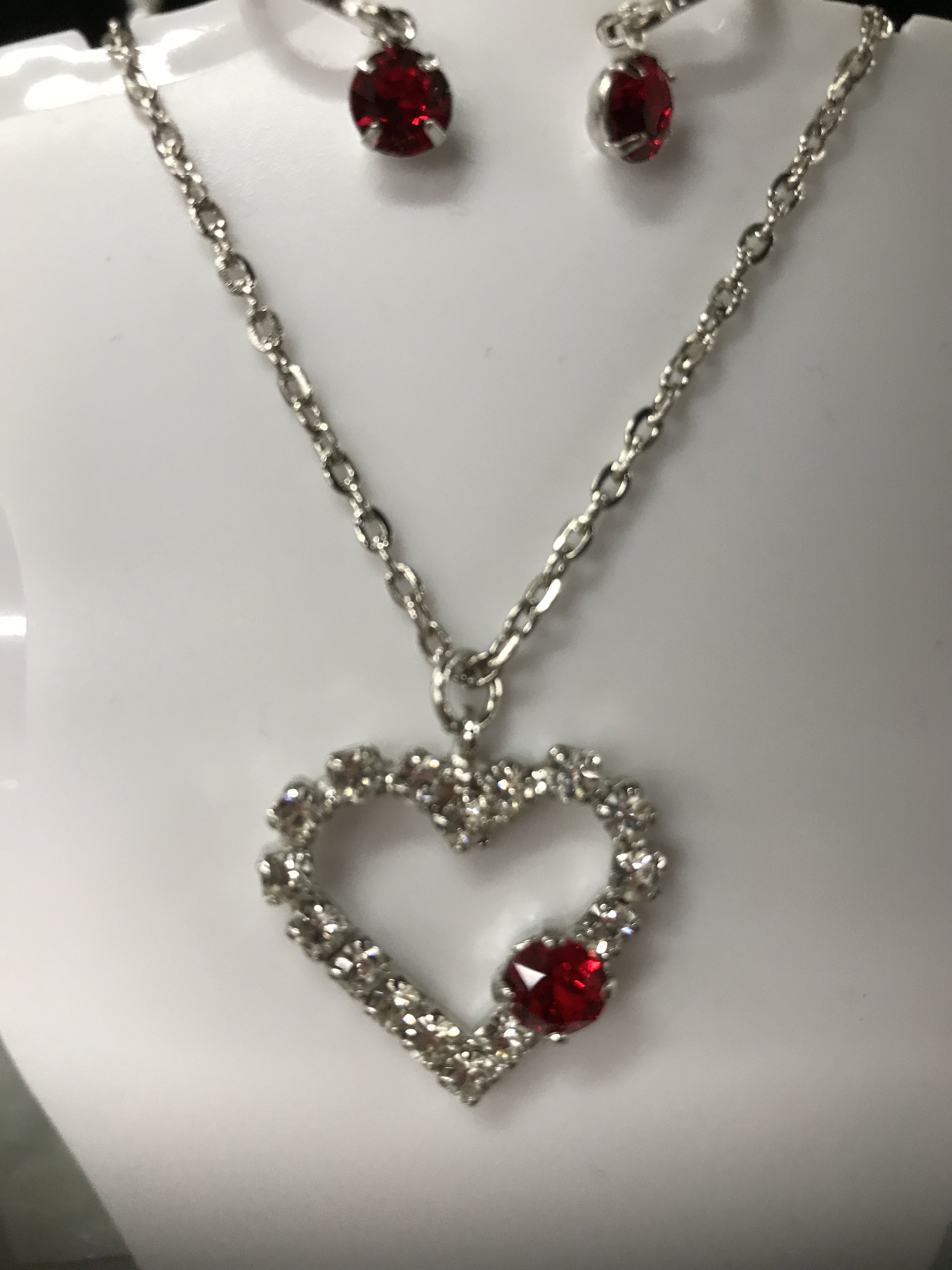 Nuevo Amor Creativo Corazón Cristal Claro Encanto Colgante Para DIY Collar Pulsera Llavero Fiesta Joyer