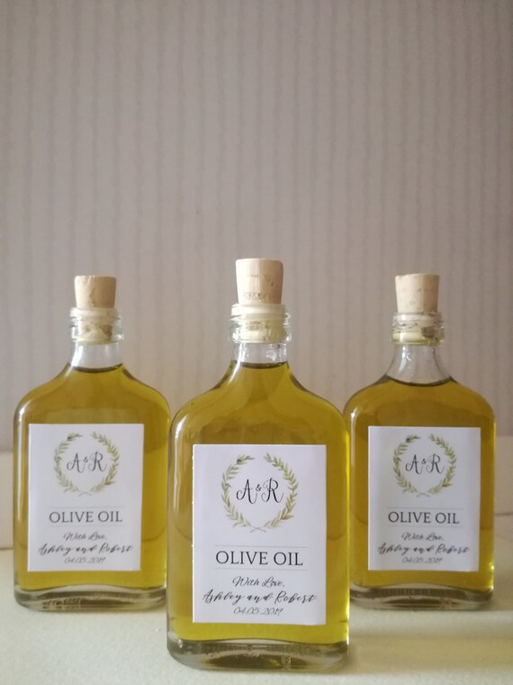 Olive Oil Favors Free Shipping Wedding Favors Greek Wedding Etsy
