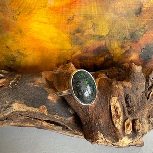 Andamooka Opal Ring
