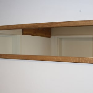 Spiegel mit Holzrahmen Eiche, Ged. Eiche, Nussbaum Bild 2