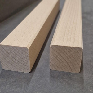 Gehobelte Leisten Buche 35x35 / 50x35mm