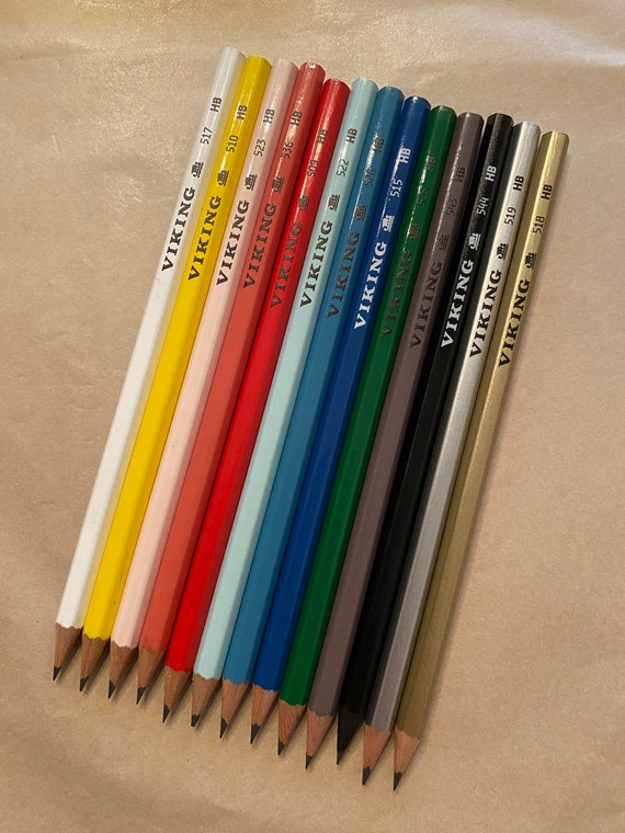 Blyanter i mange farver