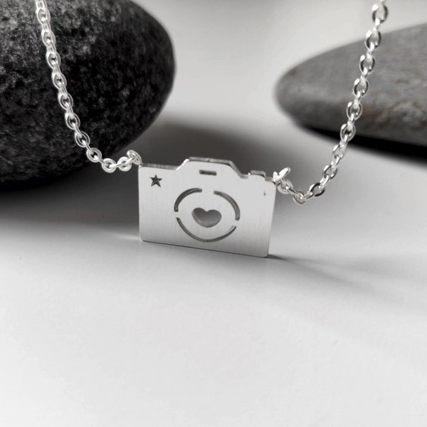 Camera Necklace - Etsy