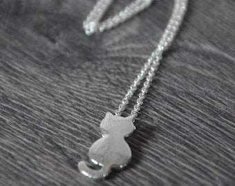 Cat Necklace | Quirky Animal | Animal pendant | Inspirational | Cute Kitty | Kitten Necklace | Animal Jewelry | Kitten Pendant | Gifts