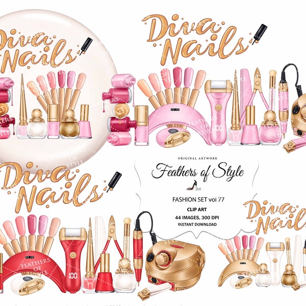 Nail Salon - Etsy