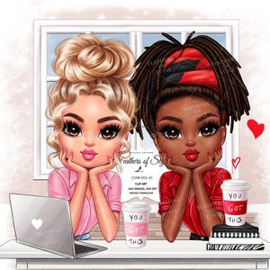 Chibi Puppe Clipart, Business Chibi Puppe png, Chibi Mädchen Clipart, Boss Babe Chibi Clipart, Mode Chibi Clipart, Boss Chibi Clipart