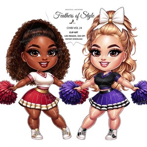 Imágenes prediseñadas de muñeca Chibi de fútbol, imágenes prediseñadas de muñeca Sport Chibi, imágenes prediseñadas de chica Chibi de fútbol, imágenes prediseñadas de animadora Chibi, imágenes prediseñadas de Super Bowl Chibi