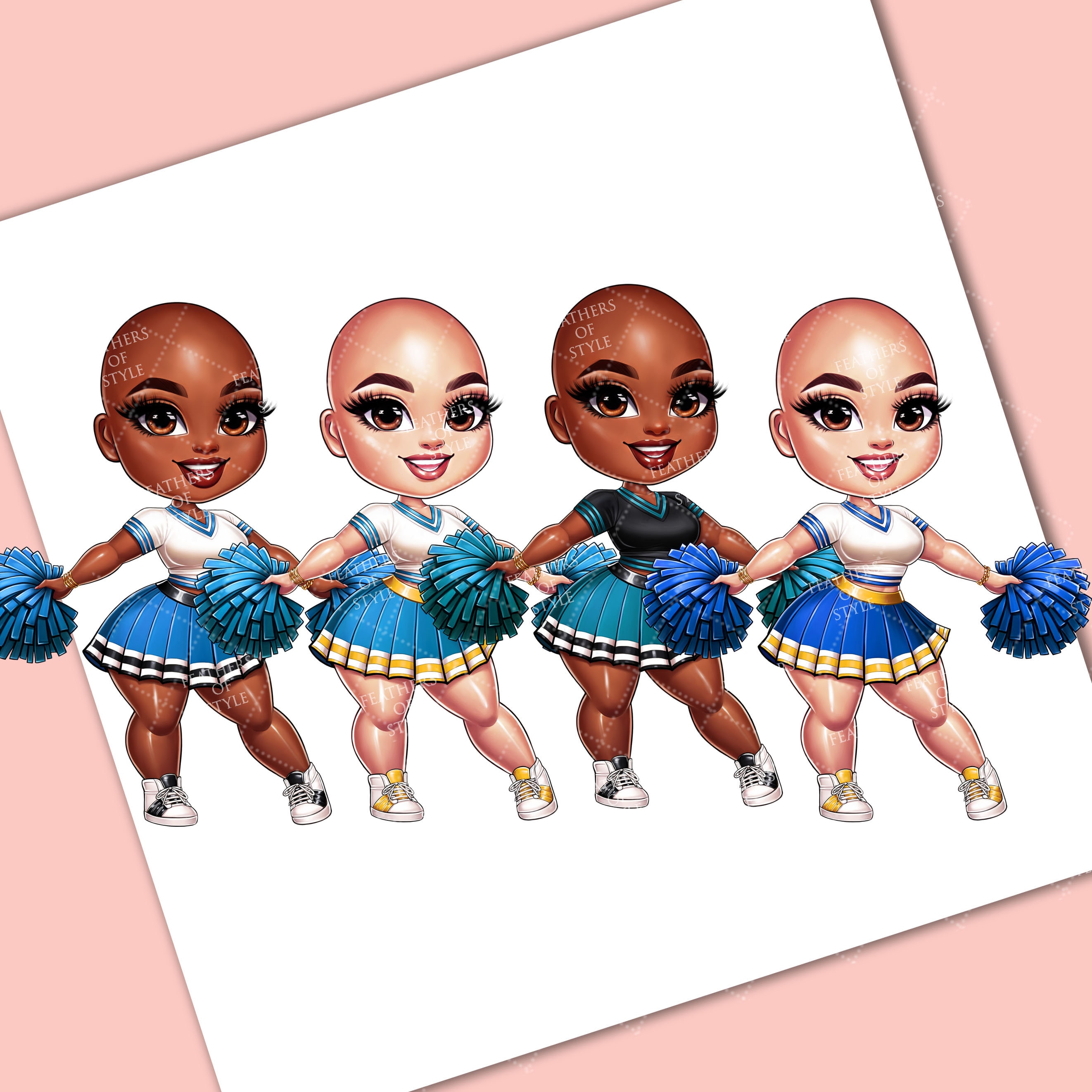 Football Chibi Doll Clipart, Sport Chibi Doll Clipart, Football Chibi ...