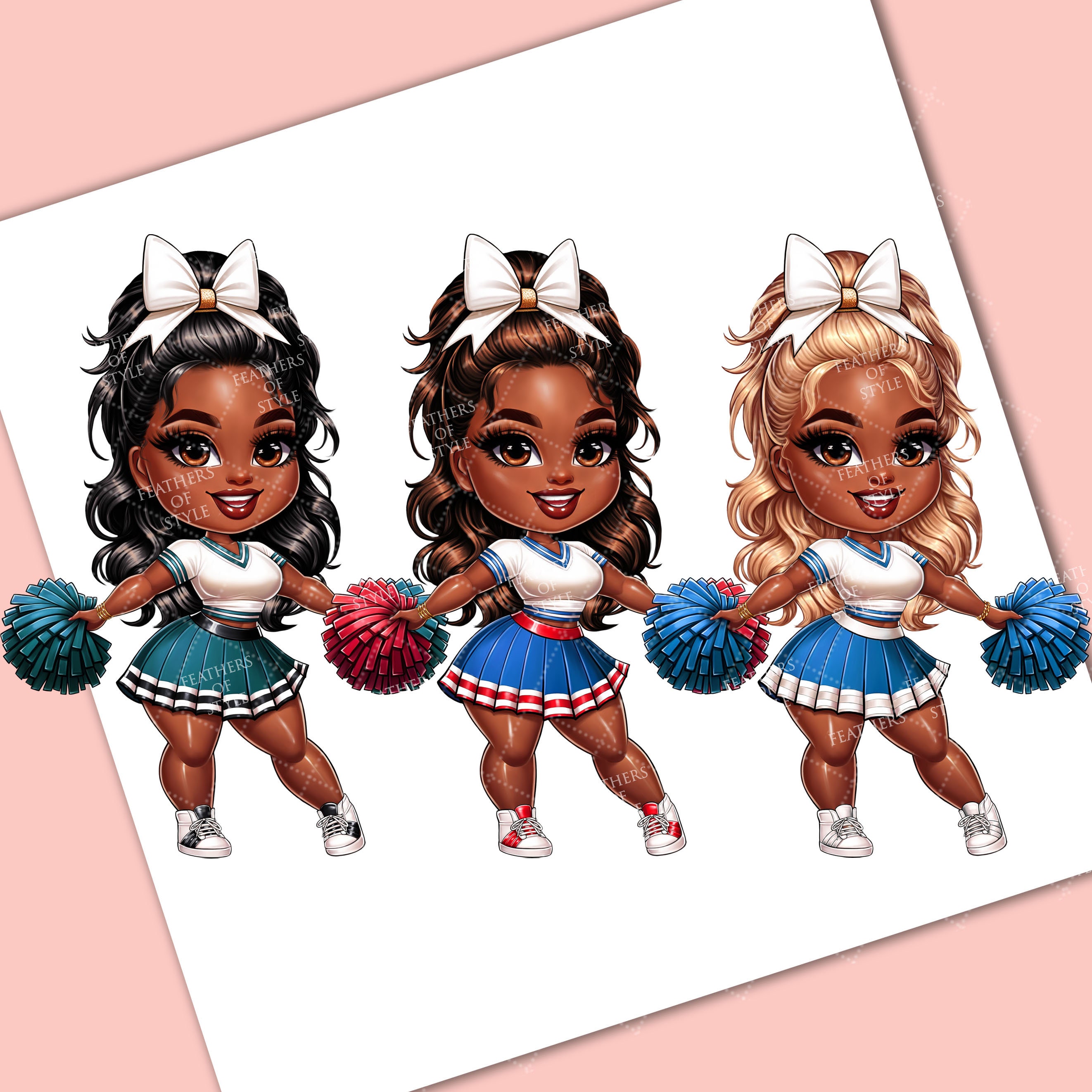 Football Chibi Doll Clipart, Sport Chibi Doll Clipart, Football Chibi ...