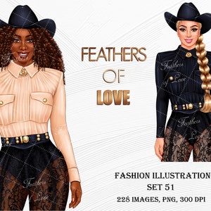 Clipart ragazza cowboy, clipart ragazza Festival Clipart Boss Babe, clipart Country Girl Clipart moda ragazza, clipart Boss Girl Clipart ragazza afro