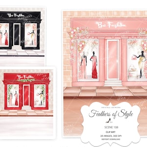 Shop Store Illustration, Shop Store Scene, Shop Store Background ...