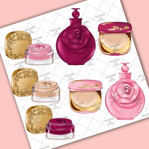 Beauty clipart, Makeup clipart. Cosmetics Clipart, Fashion Clip Art, Beauty Blog, Fashion Blog, African American girl image 8