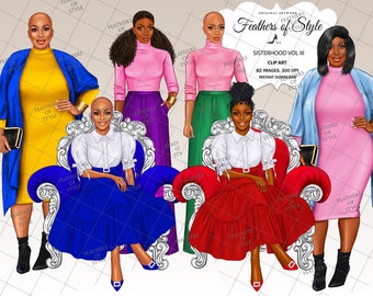 Imágenes prediseñadas de hermandad, imágenes prediseñadas de hermandad, imágenes prediseñadas de jefa, imágenes prediseñadas de chicas afro, moda de jefa, imágenes prediseñadas de moda, imágenes afroamericanas
