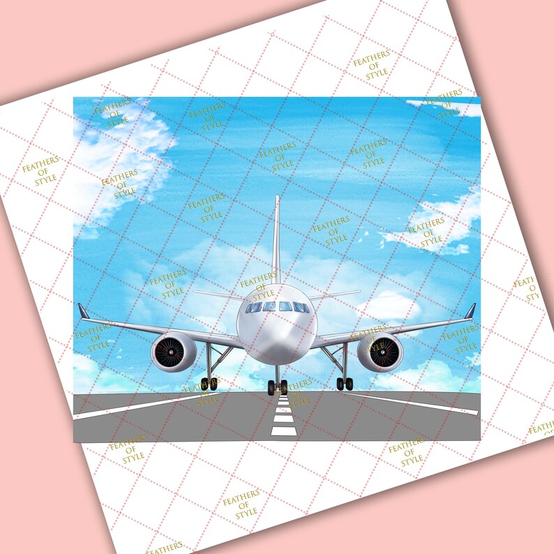 May include: A white aeroplane taxiing on a runway with a blue sky and white clouds in the background.