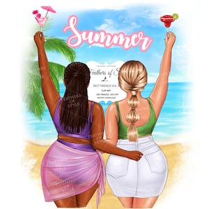 Imágenes prediseñadas de mejores amigos de verano, imágenes prediseñadas de hermanas del alma, imágenes prediseñadas de Besties, imágenes prediseñadas de amigos, imágenes prediseñadas de Bff, imágenes prediseñadas de amigos de verano, imágenes prediseñadas de chicas afro