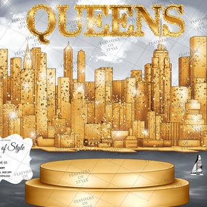 Scena, illustrazione di New York, scena di New York, sfondo di New York, skyline di New York