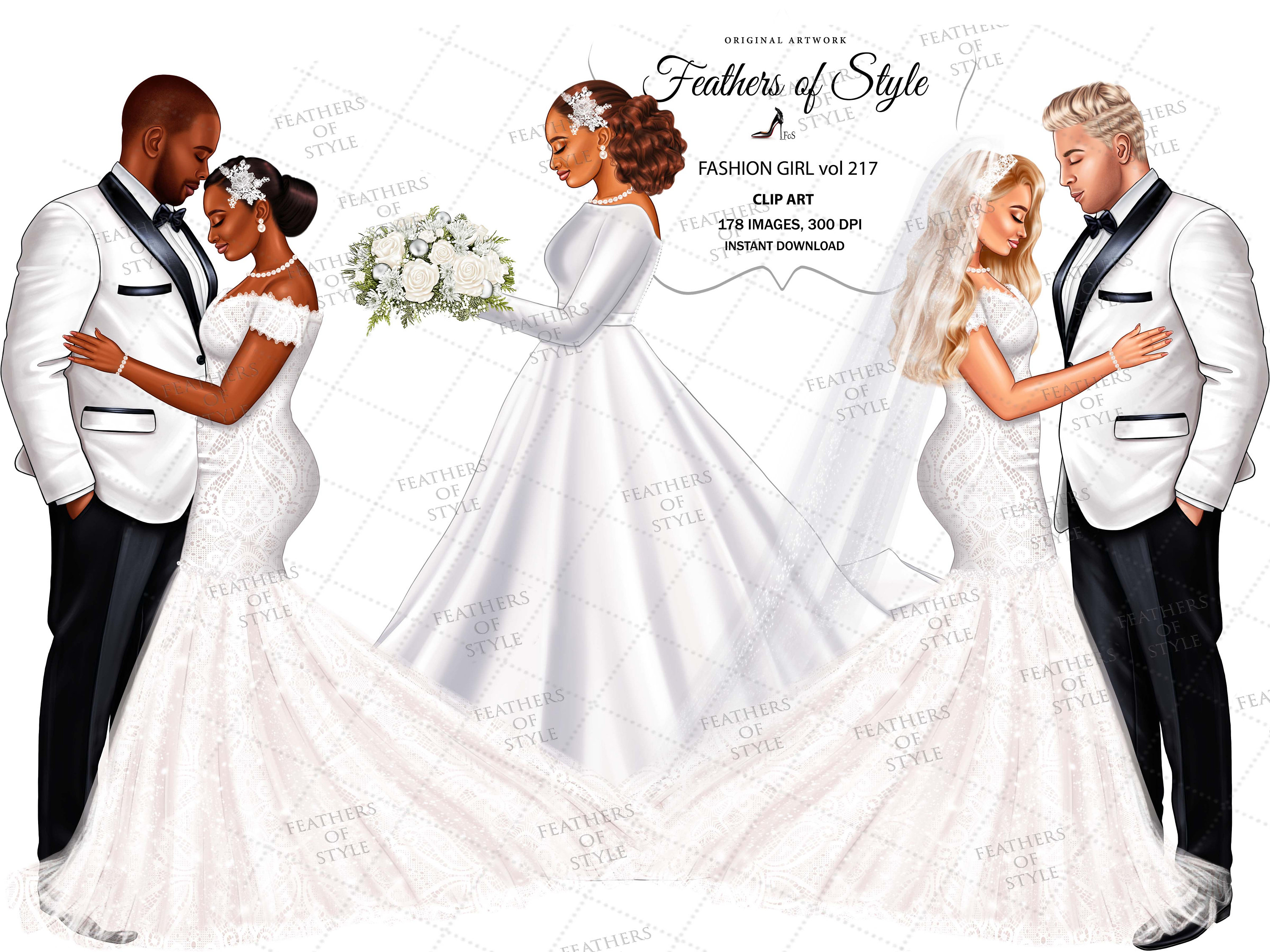 Hochzeit Clipart, Braut Clipart, Brautjungfern Clipart, Paar Clipart, Ehe  Clipart, Hochzeit Illustration, Braut und Bräutigam Clipart - Etsy  Österreich, image size:3000x2250