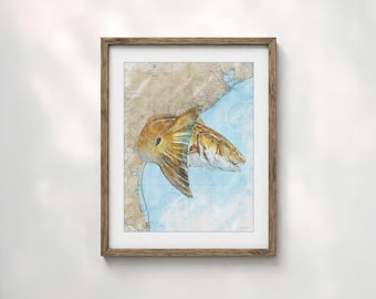 Texas Fishing Themed Decorative Tray - Etsy Texas Fishing Themed Decorative Tray - Etsy