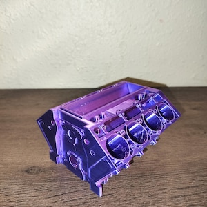 Engine Block Business Card Holder and Organizer - Upgrade Your Desk!