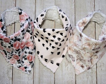 Warm ScarfBaby BandanaBandana BibMinky BibDrool BibsBaby BandanaBaby ShawlRevesible BandanaBaby Accessories WOODLAND ANIMALS
