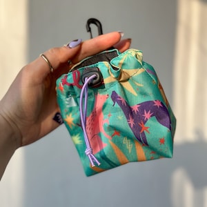 Dog treat Tasty Bag, HAU HAU Dog Treat Pouch, Puppy Treat Training Bag, Waterproof Dog Trainer pouch, Dog Lover Gift