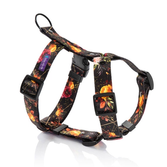 Adjustable Dog Harness Boho Dog Harness Soft Webbing Dog Harness for Puppy Personalized Dog Harness Gift for Dog Lover Etsy