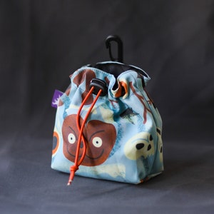 Dog treat Tasty Bag, TRICK OR TREAT Dog Treat Pouch with magnet lock, Puppy Treat Training Bag, Waterproof Dog Trainer pouch, Dog Lover Gift
