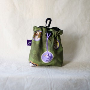 Dog treat Tasty Bag, GOOSE Dog Treat Pouch, Puppy Treat Training Bag, Waterproof Dog Trainer pouch, Dog Lover Gift