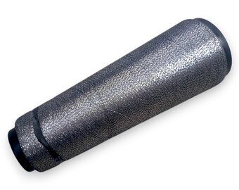 Black Silver Lurex Yarn Cone, Metallic Glitter Lace Thread