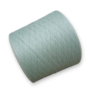 Green Merino Yarn on Cone, Lace Weight Wool for Hand Knitting, Crocheting Projects Machine Knitting, & Weaving, Soft Wool Yarn for Knitting