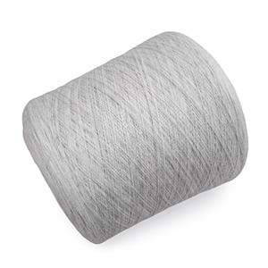 Grey Merino Yarn on Cone, Lace Weight Wool for Hand Knitting, Crocheting Projects Machine Knitting, & Weaving, Soft Wool Yarn for Knitting