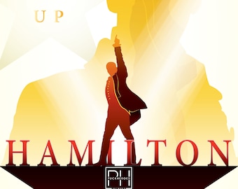 Hamilton: An American Musical Minimalist Design - 8x10 Print
