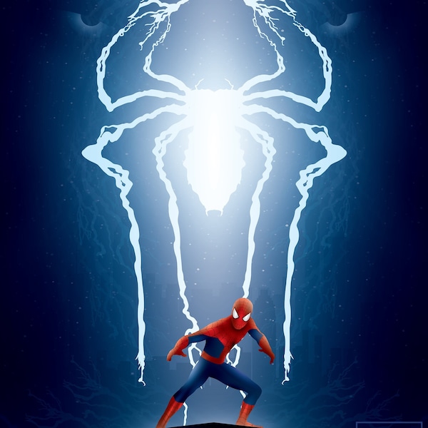 Amazing Spider Man 2 Poster - Etsy