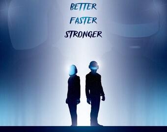 daft punk homework cassette Daft Punk Minimalist Design - 8x10 Print