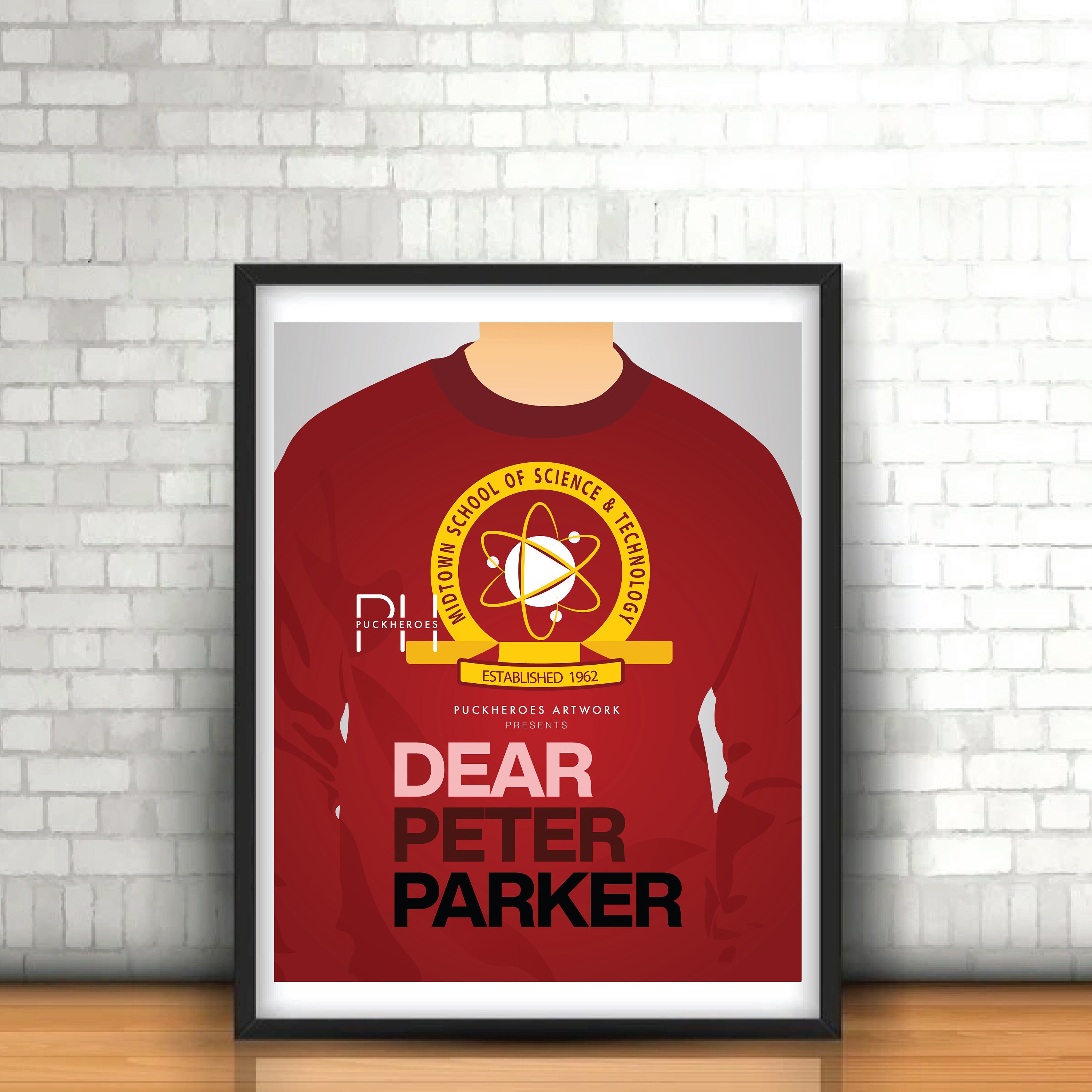Dear Peter Parker marvel on Broadway Minimalist | Etsy