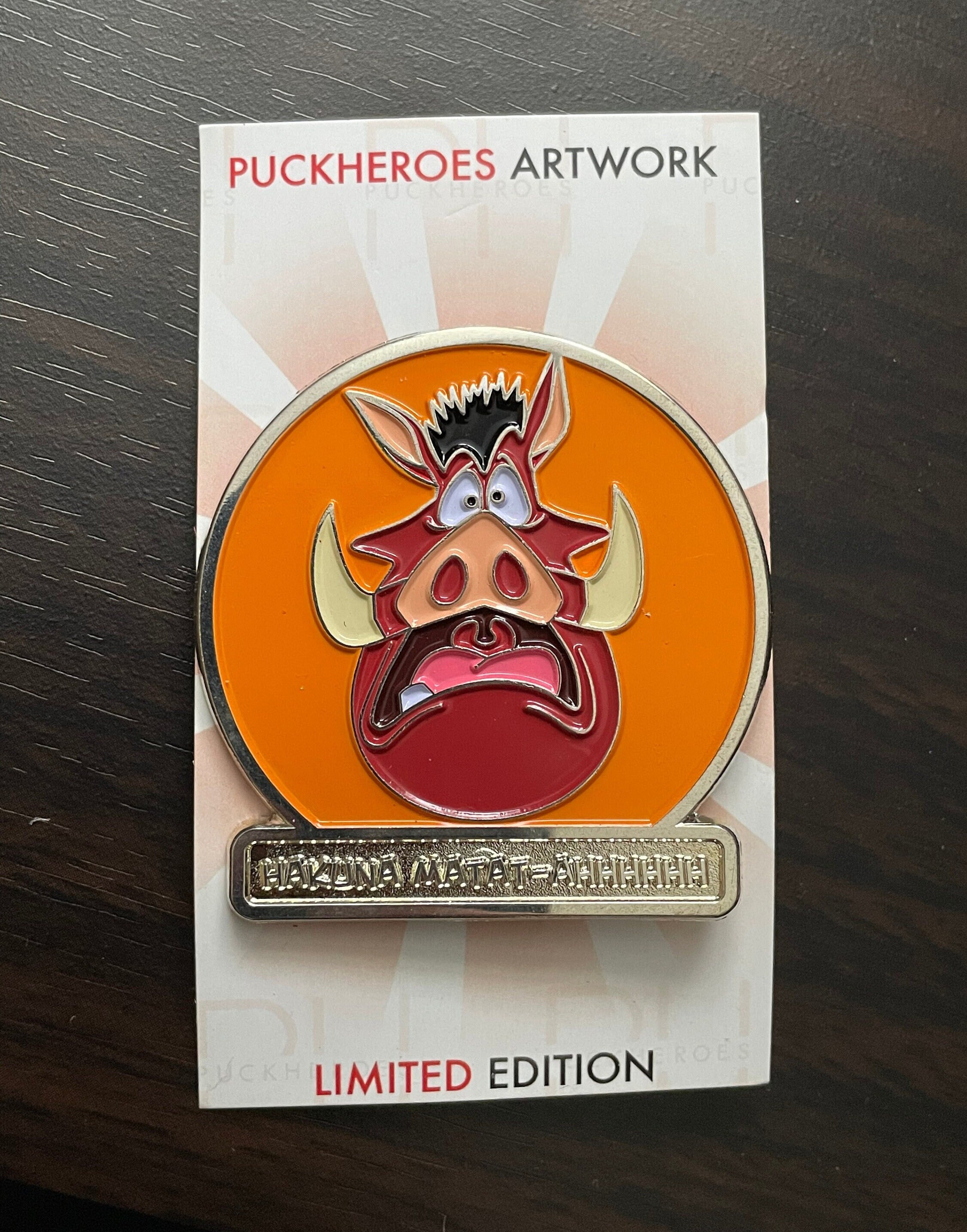 Hakuna Matat-ahhhhhh - The Lion King Pin by PuckHeroes Artwork