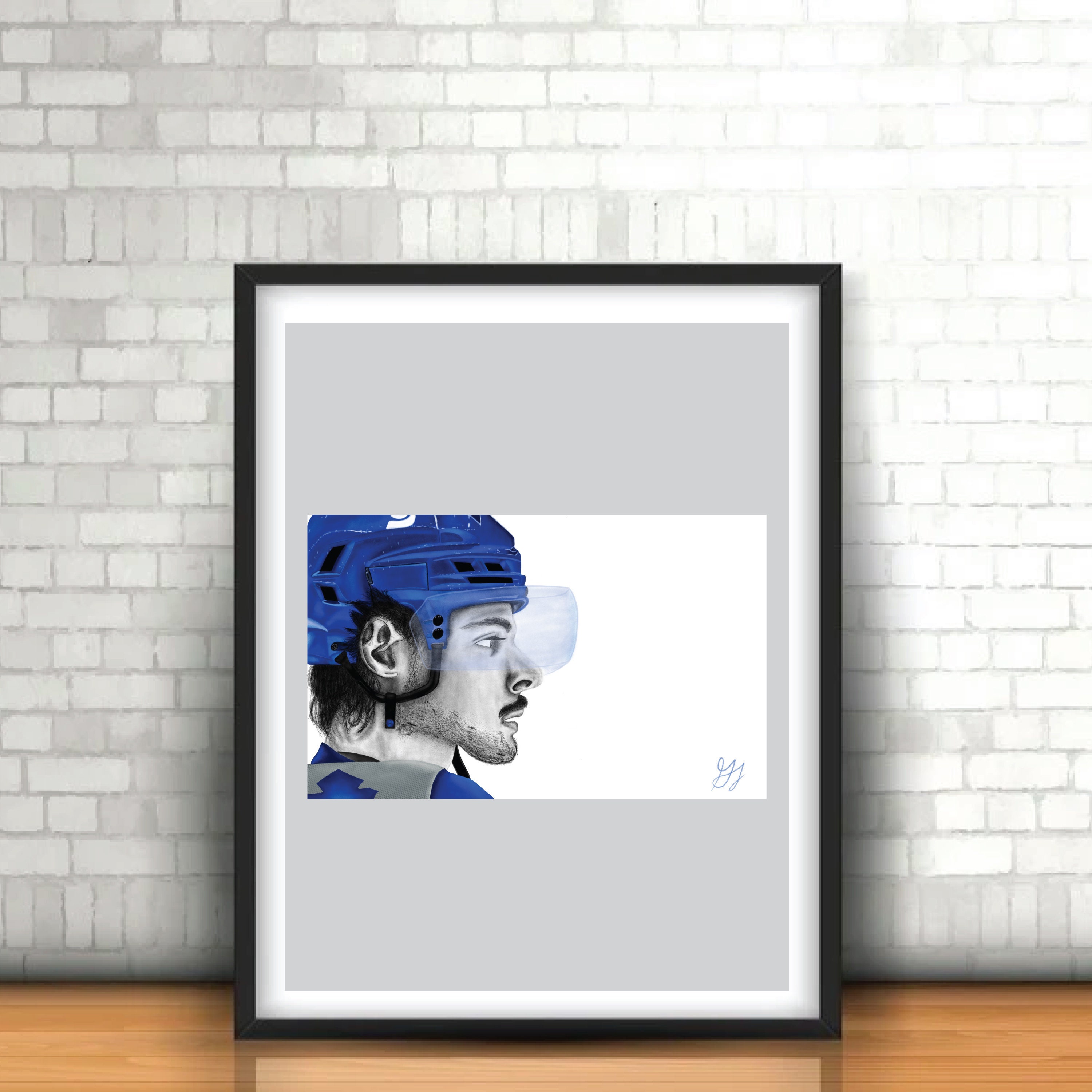 Auston Matthews art, American hockey player, Toronto Maple Leafs, paint  art, HD wallpaper