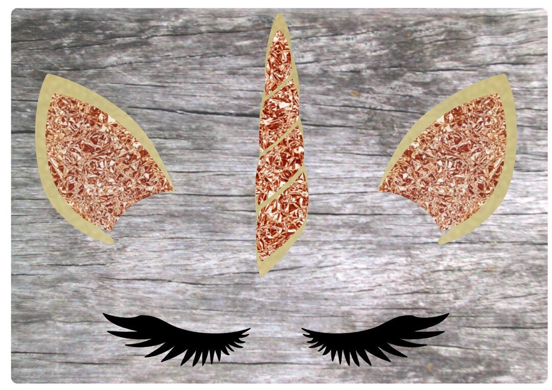 Unicorn Horn Template. Unicorn Wall Flowers, SVG, Paper Craft Template