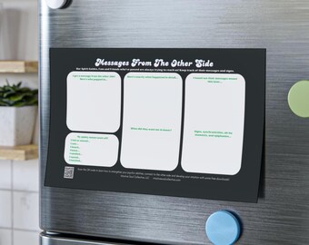Messages From Other Side Post-it Note Pad | Spirit Guide Tracker Sticky Notes