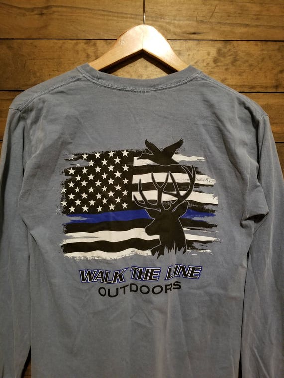 dri fit thin blue line shirt