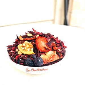 TCB Tea Favors Fresh Fruit & Herbs Small Batch Teas For all events Pick your favz Sip with TCB image 3