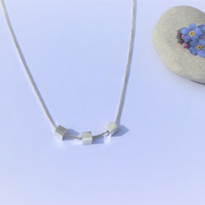 Square cube necklace